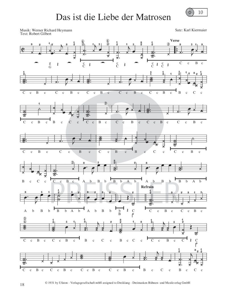 Eine Seefahrt Die Ist Lustig Instrumental