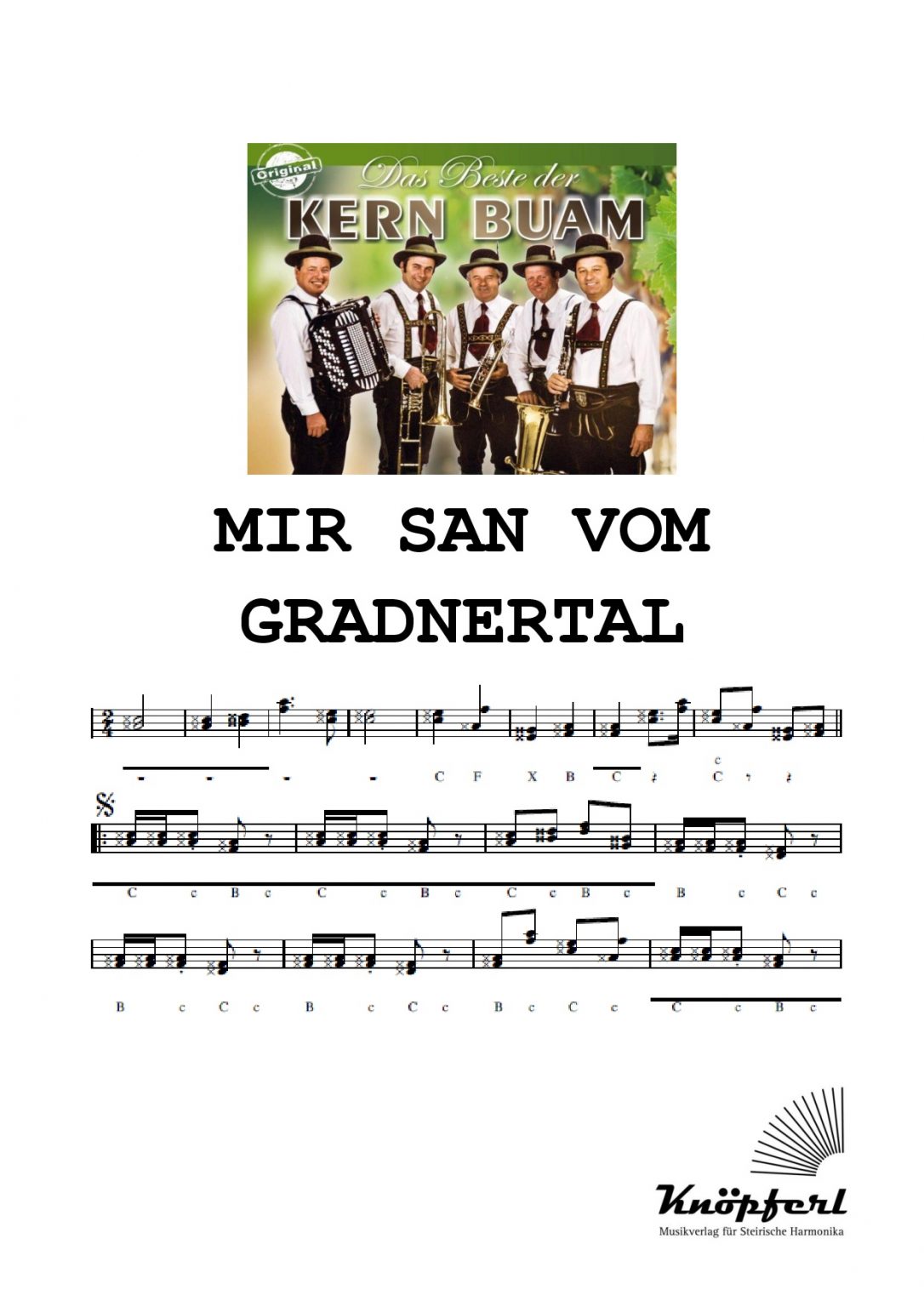 MIR SAN VOM GRADNERTAL Knöpferl MIR SAN VOM GRADNERTAL Knöpferl