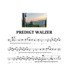 PREDIGT WALZER