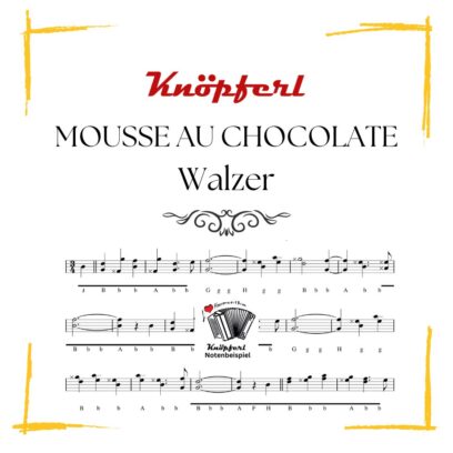 MOUSSE AU CHOCOLATE - Walzer