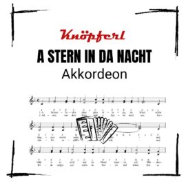 A STERN IN DA NACHT Akkordeon