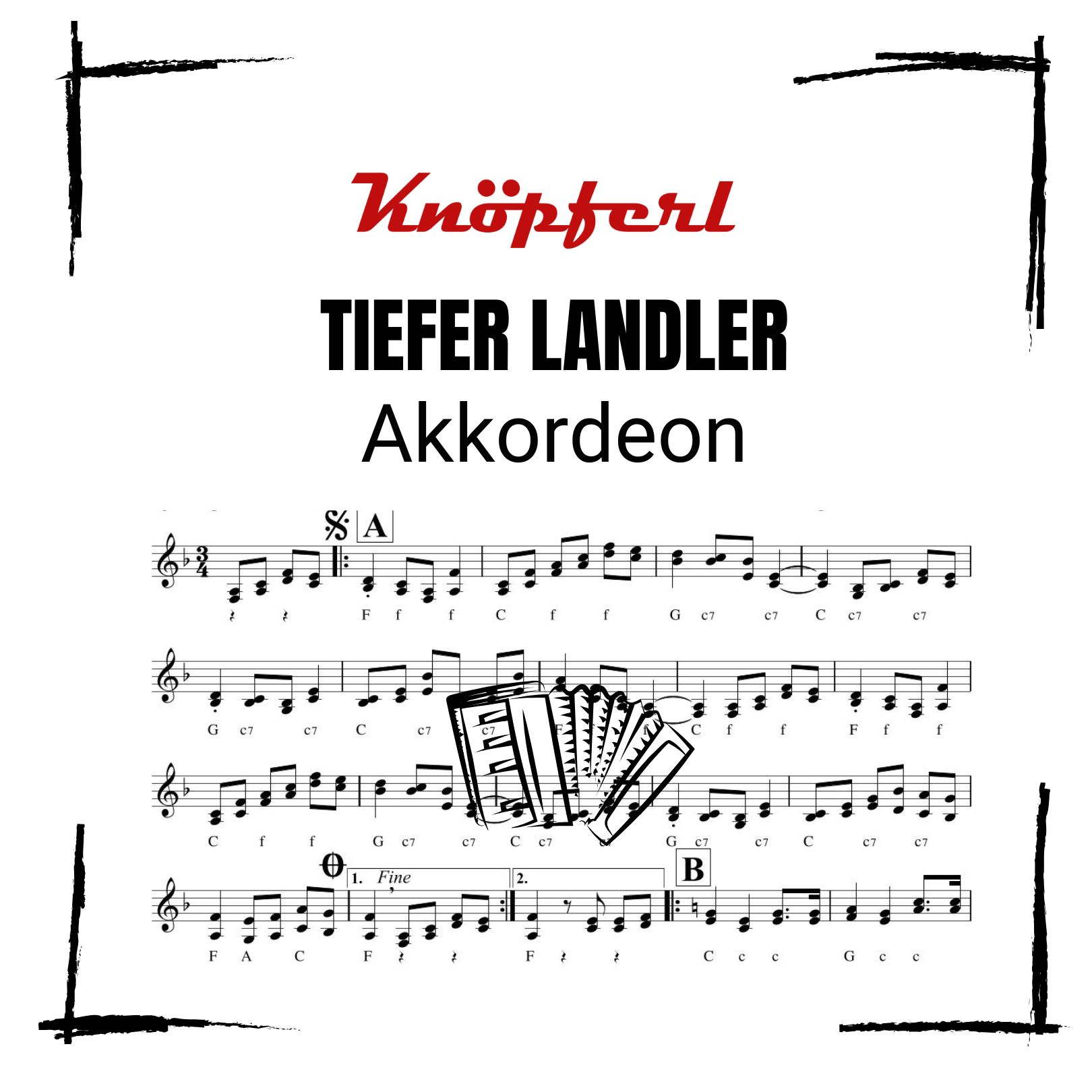 TIEFER LANDLER Akkordeon