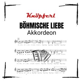 BÖHMISCHE LIEBE Akkordeon