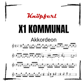 X1 KOMMUNAL Akkordeon