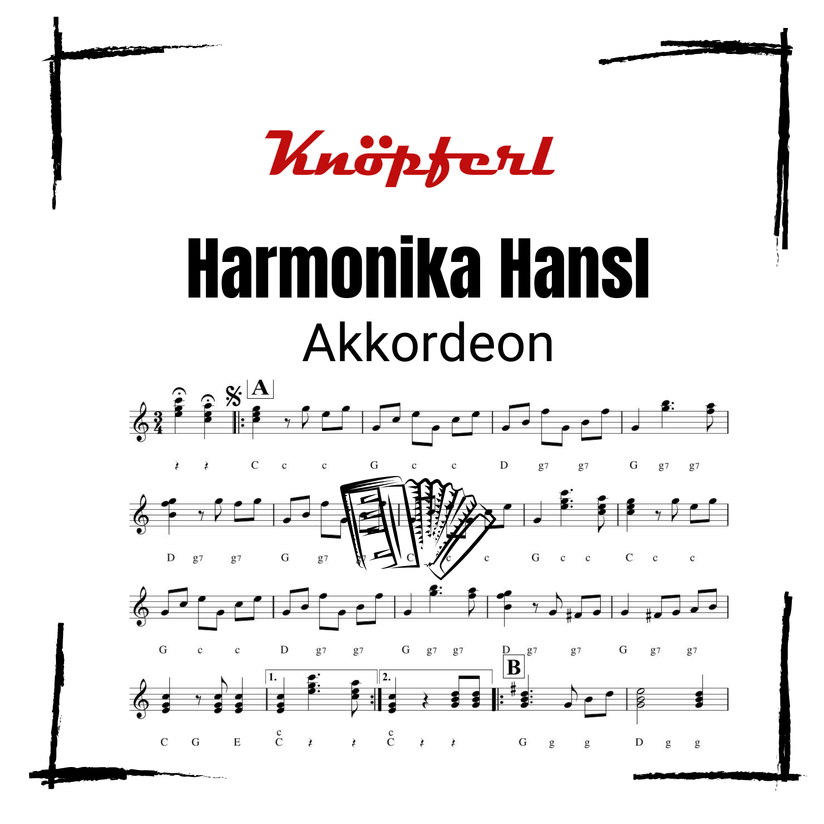 HARMONIKA HANSL AKKORDEON